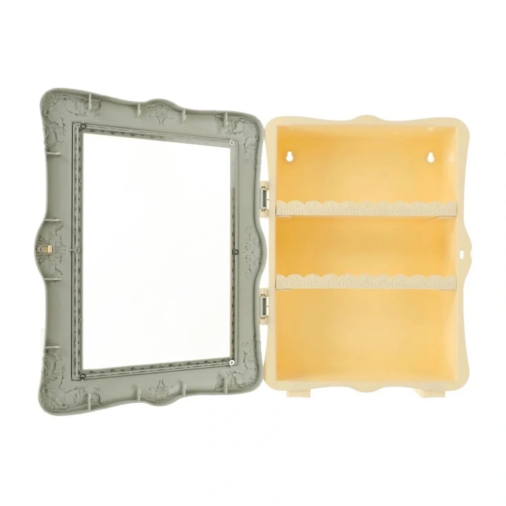 TikTok Viral Room2Room Five Below Gilded Display Shelf Gold Vanity Cabinet